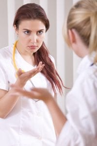 One time during every nurse’s shift, they may be face-to-face with a bully. We are vulnerable during report. Learn how to Protect yourself during report.