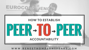 How to Establish Peer-to-Peer Accountability