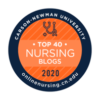 top nursing blog badge