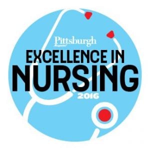 excellence in nursing badge